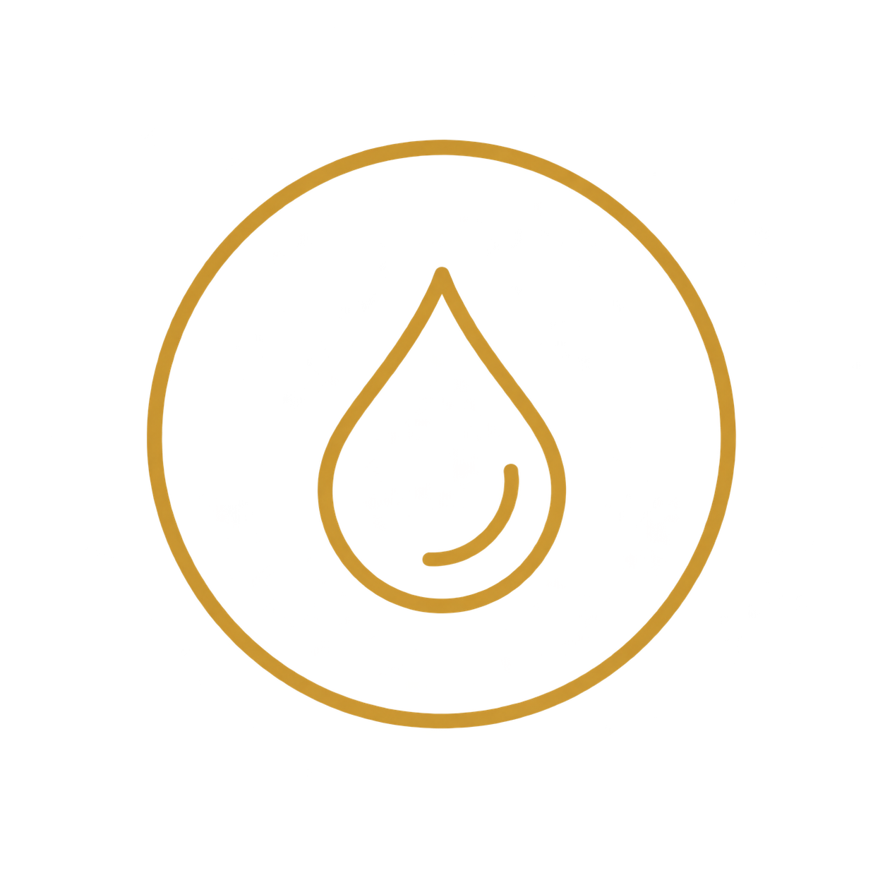 Clean non-greasy feel icon