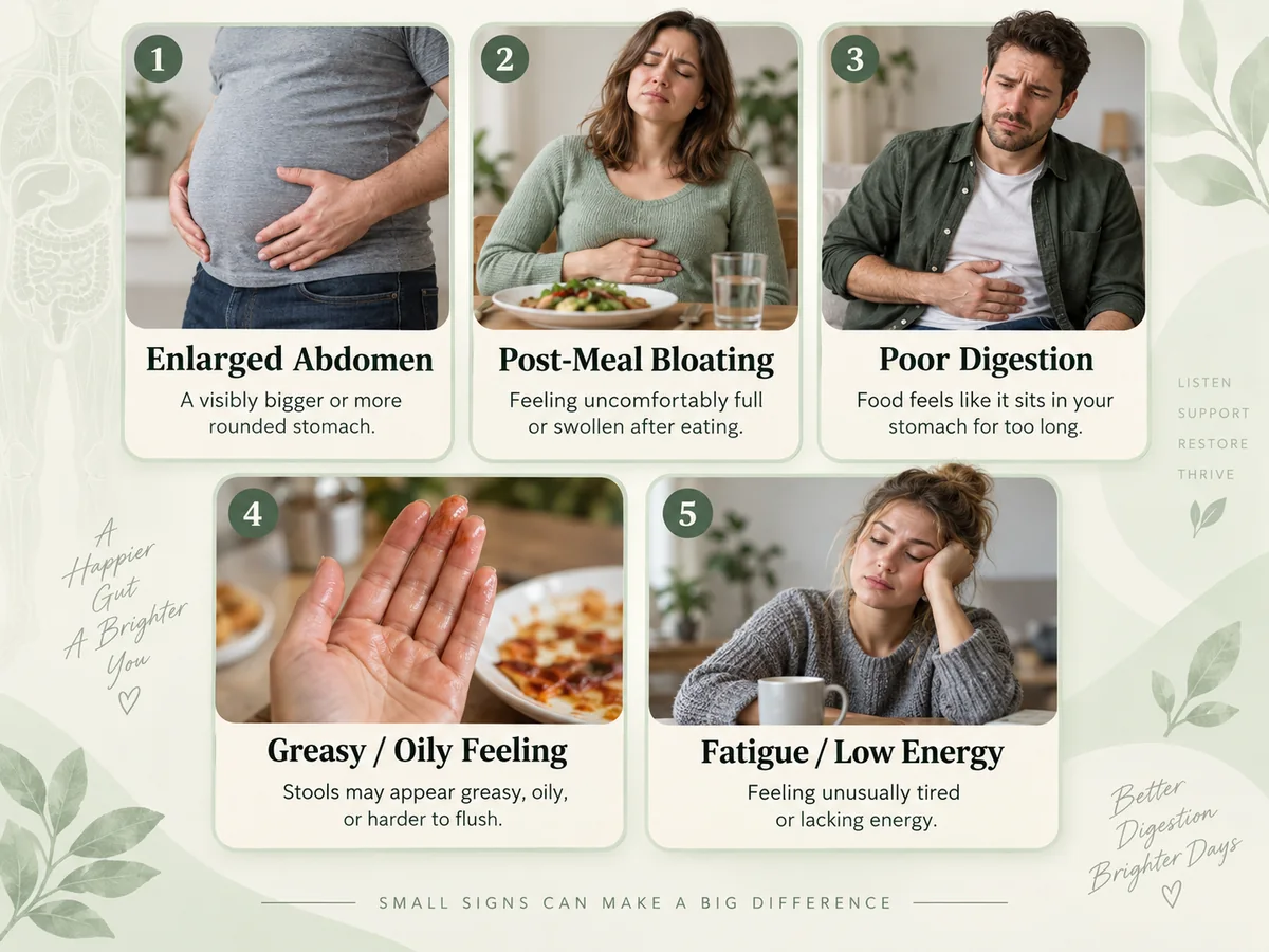 Why Do Belly Fat and Bloating Happen Together? A TCM View