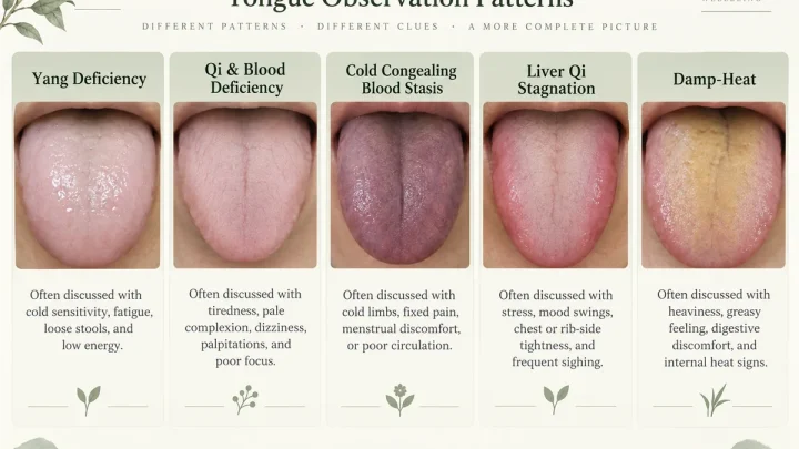 What Is Chinese Medicine Tongue Diagnosis? 5 Traditional Patterns Compared